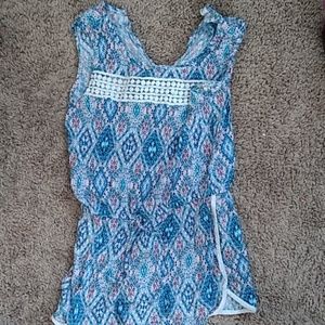 Cute Blue Romper